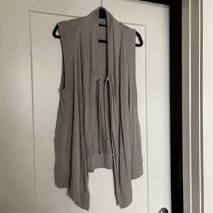 Athleta sleeveless cardigan